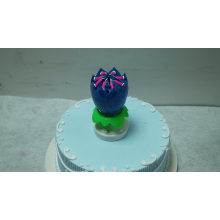 amazing flower melody birthday cake Candles firework